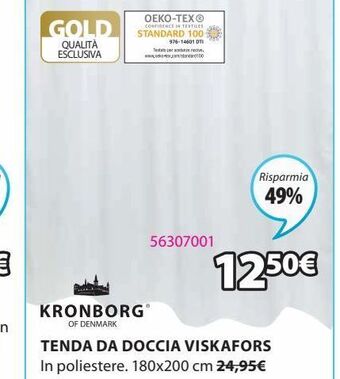 JYSK Tenda da doccia offerta