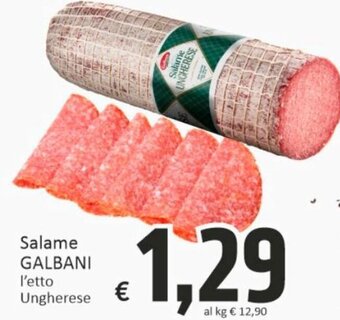 Paghi Poco Galbani Salame offerta