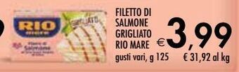 Bennet Filetto di salmone grigliato rio mare offerta