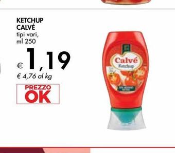 Bennet Ketchup calvé offerta