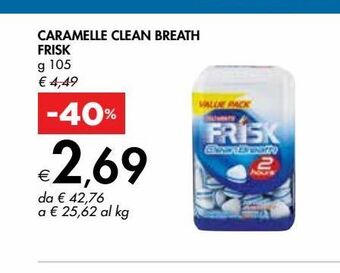 Bennet Caramelle clean breath frisk offerta