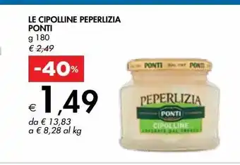 Bennet Le cipolline peperlizia ponti offerta