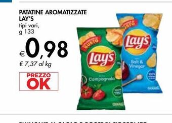 Bennet Patatine aromatizzate lay's offerta