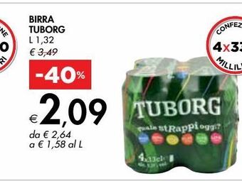 Bennet Birra tuborg offerta