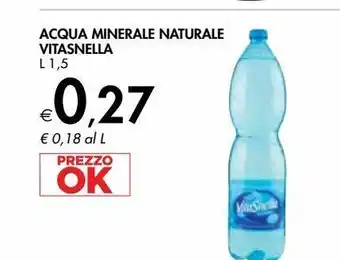 Bennet Acqua minerale naturale vitasnella offerta