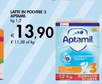 Bennet Latte in polvere 3 aptamil offerta