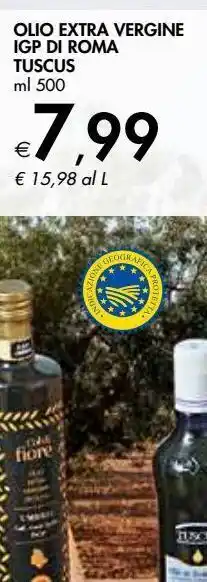 Bennet Olio extra vergine igp di roma tuscus offerta