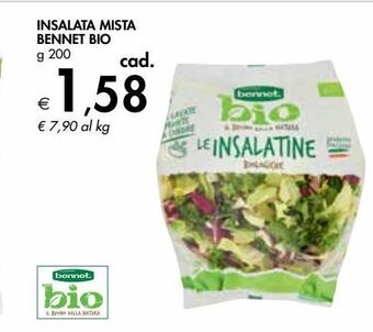 Bennet Insalata mista bennet bio offerta