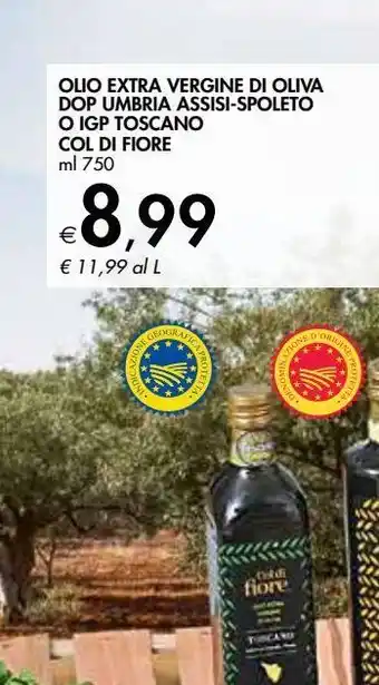 Bennet Olio extra vergine di olivadop umbria assisi -spoleto o lgt toscana col di fiore offerta