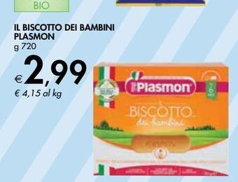 Bennet Il biscotto dei bambini plasmon offerta