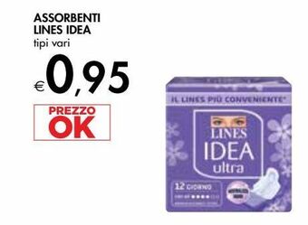Bennet Assorbenti lines idea offerta