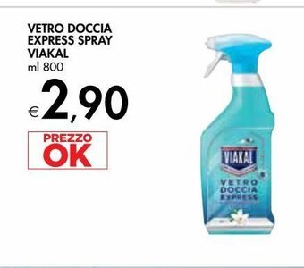 Bennet Vetro doccia expres spray viakal offerta