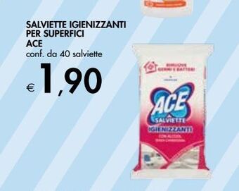 Bennet Salviettine igienizzanti per superfici ace offerta