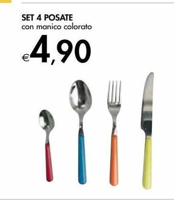 Bennet Set 4 posate offerta