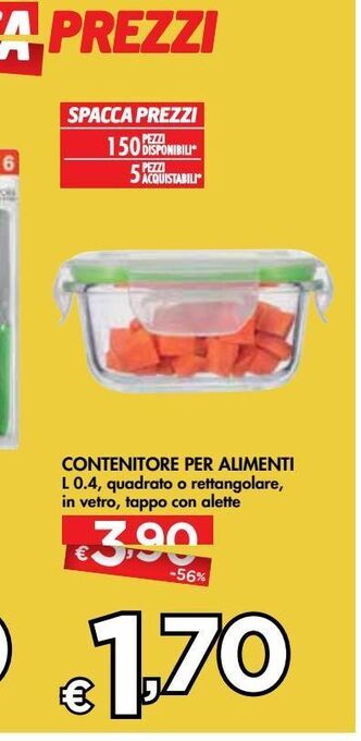 Bennet Contenitore per alimenti offerta