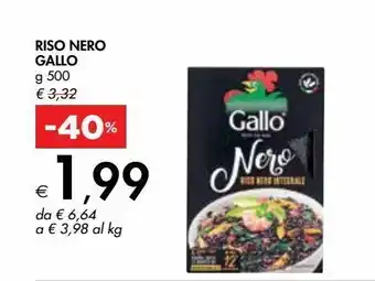 Bennet Riso nero gallo offerta