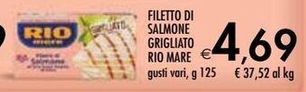 Bennet Filetto di salmone grigliato rio mare offerta