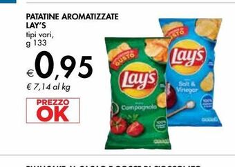 Bennet Patatine aromatizzate lay's offerta