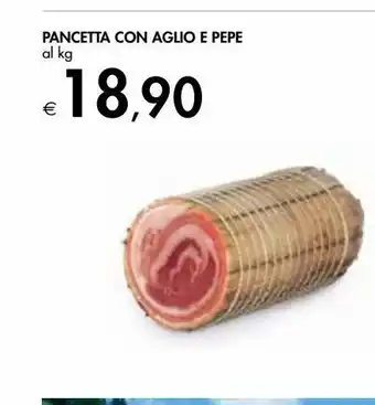 Pancetta con aglio e pepe