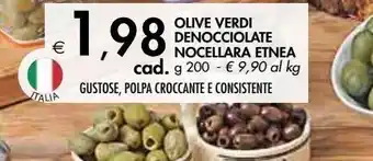 Bennet Olive denocciolate nocellara etnea offerta