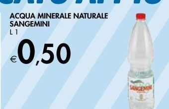 Bennet Acqua minerale naturale sangemini offerta