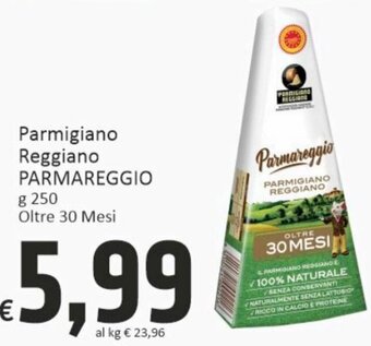 Paghi Poco Parmareggio Parmigiano Reggiano g 250 Oltre 30 Mesi offerta