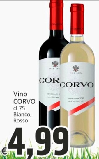 Paghi Poco Vino Corvo cl 75 Bianco, Rosso offerta