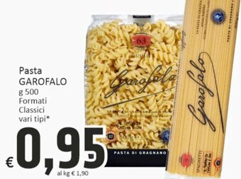 Paghi Poco Garofalo Pasta g 500 Formati Classici vari tipi offerta