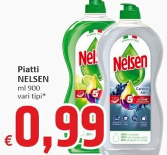 Paghi Poco Nelsen Piatti ml 900 vari tipi offerta