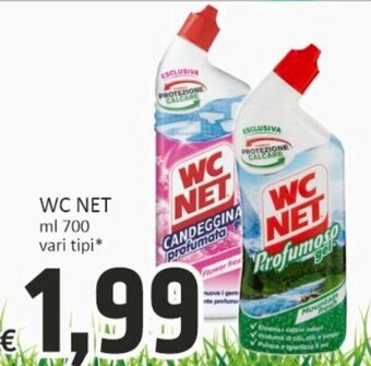 WC Net ml 700 vari tipi