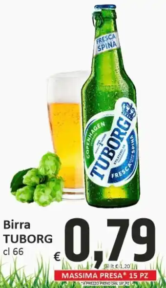 Paghi Poco Tuborg Birra cl 66 offerta
