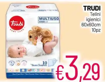 Franzy's Trudi Telini igienici 60x60 cm 10 pz offerta