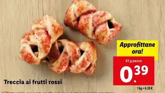 Treccia ai frutti rossi 61g