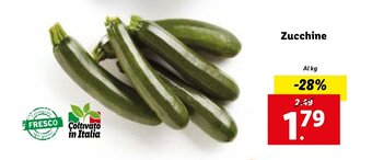 Lidl Zucchine offerta