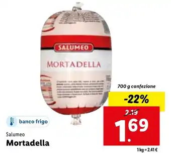 Lidl Salumeo Mortadella 700g offerta