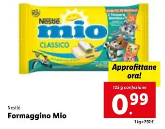 Lidl Nestlé Formaggino Mio 125 g offerta