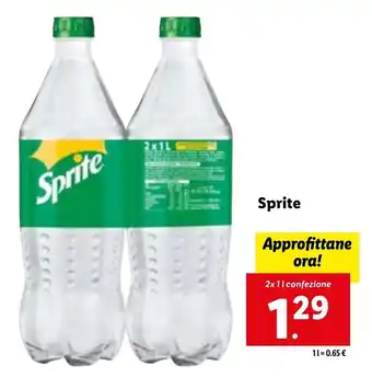Lidl Sprite 2x 1L offerta