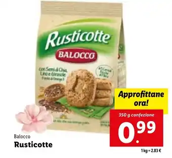 Lidl Balocco Rusticotte 350 g offerta