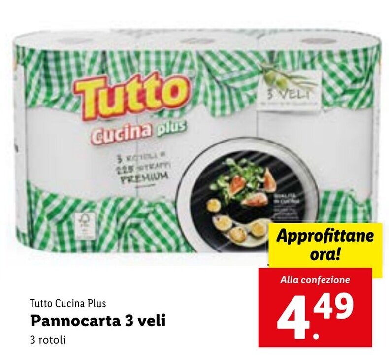Tutto Pannocarta 3 In 1 - 20 Rotoli Carta Multiuso Lavabile E Riutilizzabile Made In Italy - Foto 6