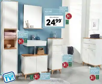 Lidl Livarno Home Specchio 50 x 60 x 10 cm offerta