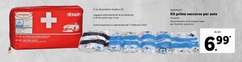 Lidl Sensiplast Kit primo soccorso per auto 44-pezzi offerta