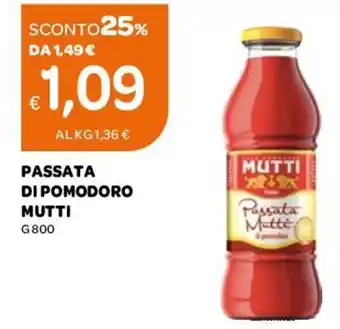 Mutti Passata di Pomodoro 800 g