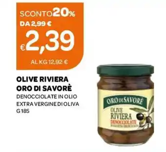 Ekom Oro di Savorè Olive Riviera 185 g offerta