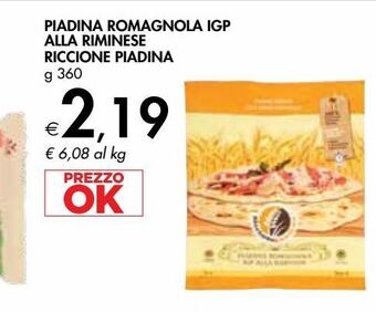 Bennet Piadina romagnola igp alla riminese riccione piadina offerta