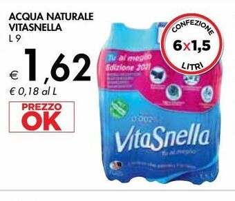 Bennet Acqua naturale vitasnella offerta