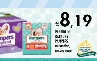Bennet Pannolini babydry pampers offerta