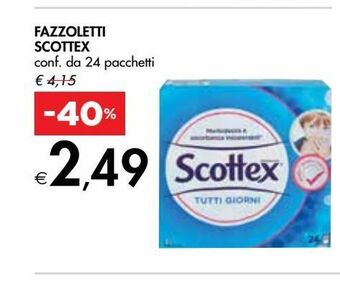 Bennet Fazzoletti scottex offerta