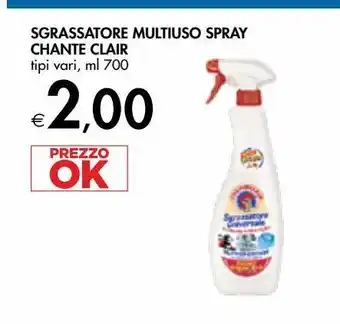 Bennet Sgrassatore multiuso spray chanteclair offerta