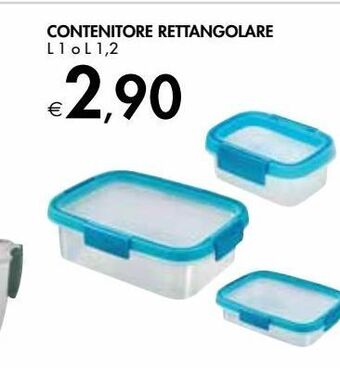 Bennet Contenitore rettangolare offerta