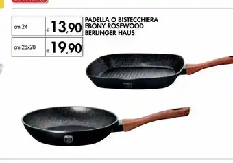 Bennet Padella o bistecchiera ebony rosewood berlinger haus offerta